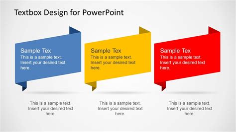 Triangle Point Text Boxes Powerpoint Diagram Template - vrogue.co