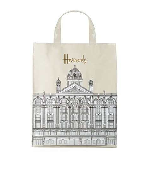 Souvenirs: Harrods Shopper Bags Harrods Medium Illustrated Building ...