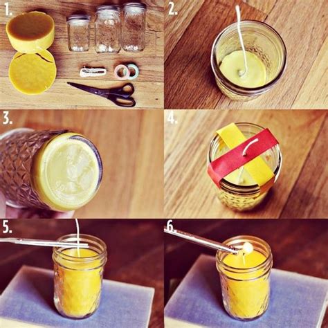 homemade beeswax candle project | Making beeswax candles, Beeswax candles, Beeswax candles diy