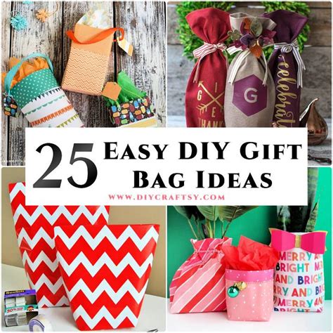 25 DIY Gift Bag Ideas to Make Your Own Custom Gift Bags