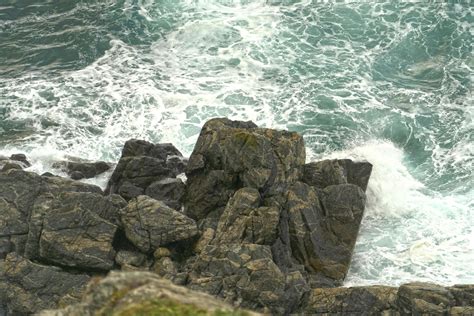 landscape with steep cliffs by the sea 12941465 Stock Photo at Vecteezy