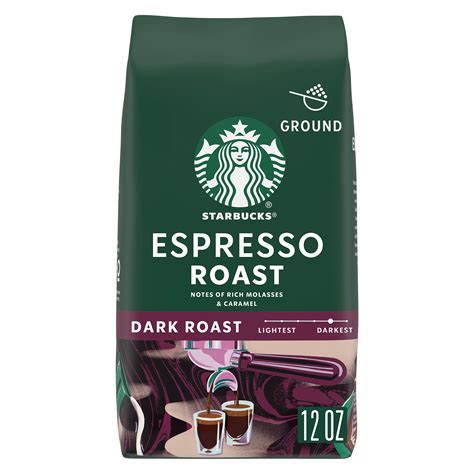 STARBUCKS Espresso Roast Dark Roast Ground Coffee - Shop Coffee at H-E-B