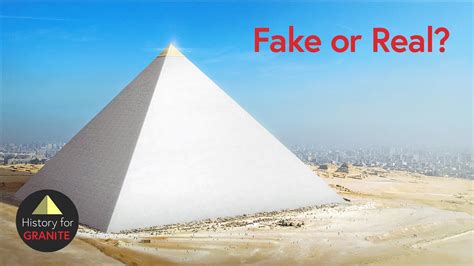 The Casing Stones & Pyramidion of The Great Pyramid - YouTube