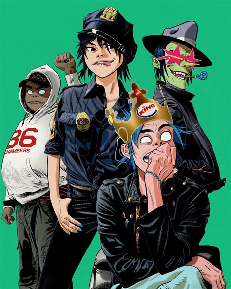 Gorillaz Humility 18"x28" (45cm/70cm) Poster