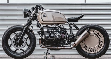 1985 BMW R80 custom bike by Ironwood | Old News Club