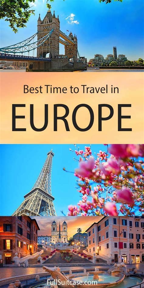 Best Time to Visit Europe (+ Where to Go When)