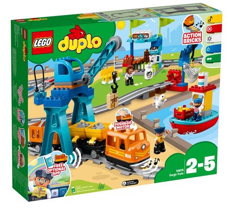 LEGO DUPLO: Cargo Train (10875) | Лего minecraft, Поезд, Детские игрушки