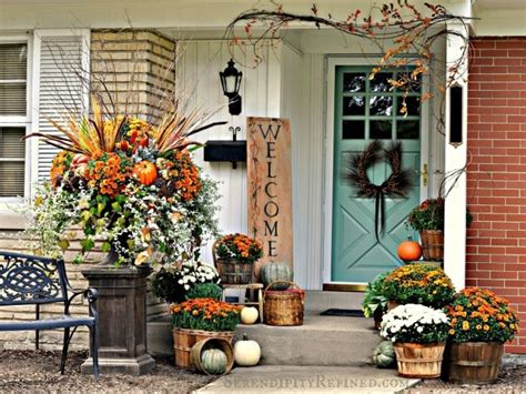 25 Fall Front Porch Ideas You HAVE To See! | A Blissful Nest