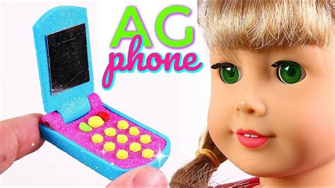 DIY American Girl Doll Phone | American girl doll patterns, Doll clothes american girl, My ...