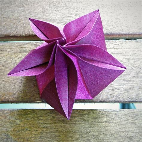 Flower Box | Paper: Pentagon of DC Kraft Paper Model: Dasa S… | Flickr
