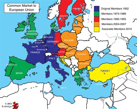 Map Of Europe During The Cold War