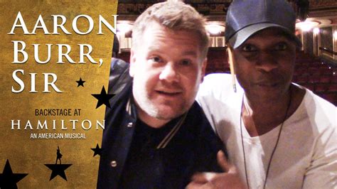 Aaron Burr, Sir: Backstage at Hamilton with Leslie Odom Jr., Ep 4 ...