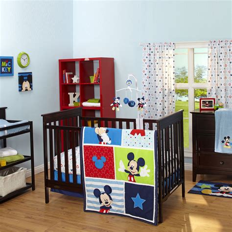 GET Disney Mickey Mouse 3-pc. Crib Bedding Set LIMITED