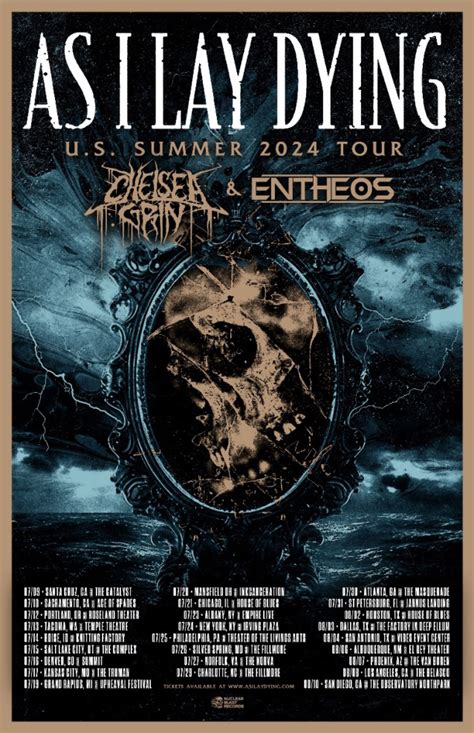 AS I LAY DYING Announces Summer 2024 U.S. Tour With CHELSEA GRIN And ...