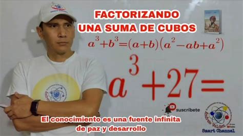 FACTORIZACIÓN SUMA DE CUBOS a3+b3 Álgebra de Baldor ejercicio 103 ...