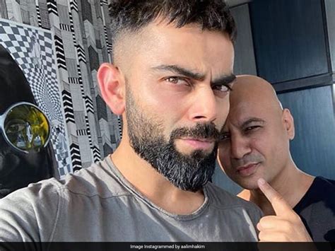 Virat Kohli Hair Cutting Photo - Spacotin