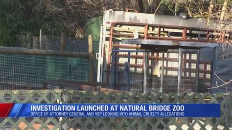 Investigation ongoing at Natural Bridge Zoo