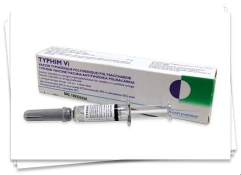 Typhim Vi Salmonella Typhi Vaccine (25mcg), Sanofi, 0.5ml In 1 Vial at Rs 362/piece in Nagpur