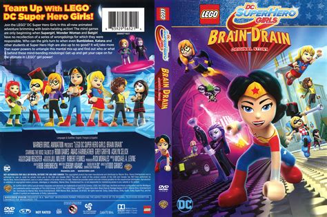 LEGO DC SuperHero Girls Brain Drain DVD Cover | Cover Addict - Free DVD ...