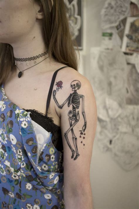 skeleton tattoo | Tumblr | Skeleton tattoos, Tattoos, Beautiful tattoos