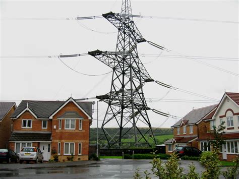 Pylon in the Garden © Paul Anderson :: Geograph Britain and Ireland