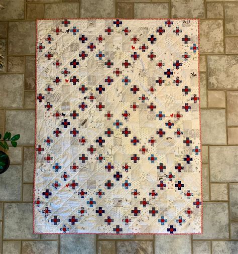 Daisy Chain PDF Quilt Pattern by Theowlhutch Baby Quilt | Etsy