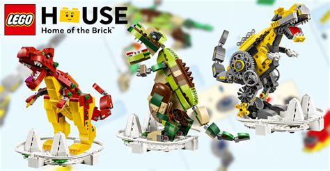 Brickfinder - LEGO House Dinosaurs (40366) Building Instructions Now ...