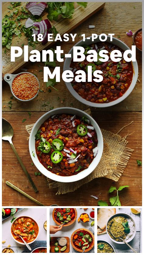 18 EASY 1-Pot Plant-Based Meals - Minimalist Baker