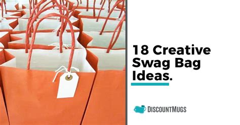 18 Creative Swag Bag Ideas