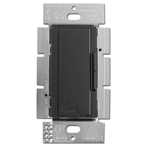 Black Lutron Smart Dimmer Switches - Indicator Lights MA-600