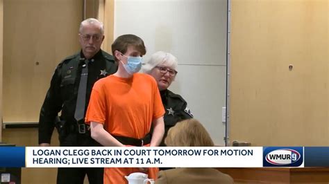 Logan Clegg back in court Friday for motion hearing