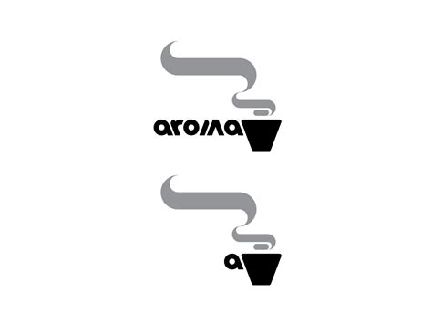 Aroma logo design in Illustrator by Alon Gruss (אלון גרוס) on Dribbble