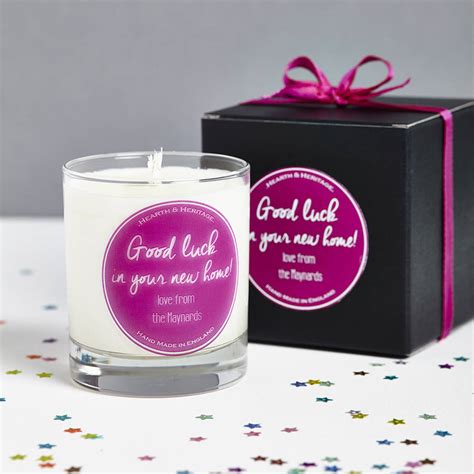 Personalised Bridesmaid Scented Candle Gift By Hearth & Heritage ...