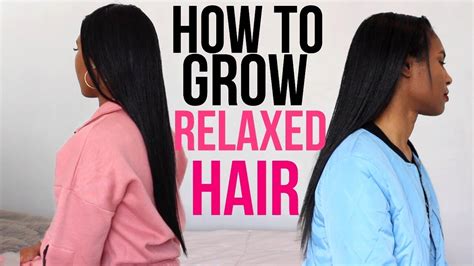 HOW TO GROW RELAXED HAIR IN 2019 - YouTube