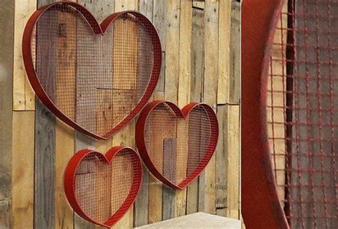 2024 Popular Heart Shaped Metal Wall Art