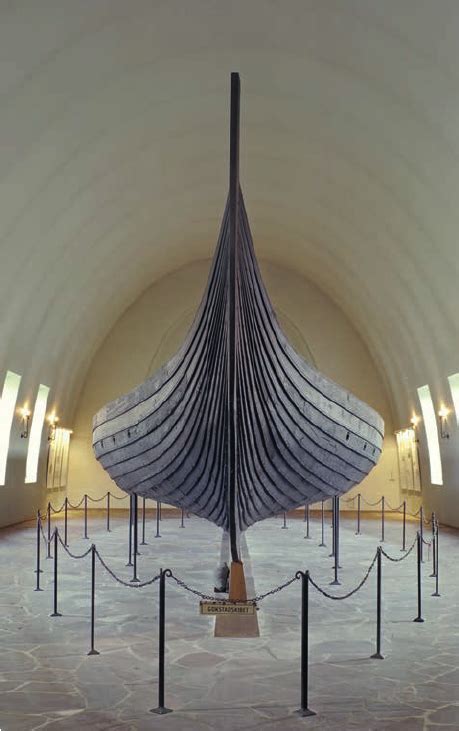 The Gokstad ship in the Viking ship museum on Bygdøy . | Download ...