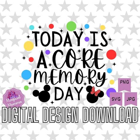 Inside Out Core Memory Day Digital Download PNG/ File - Etsy