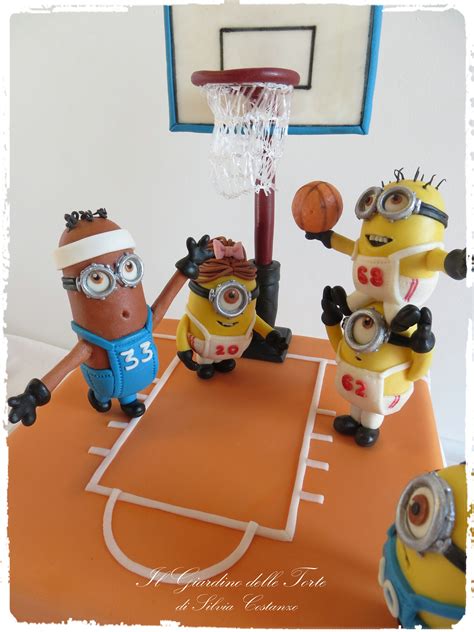 Minions Basketball Team Cake - CakeCentral.com