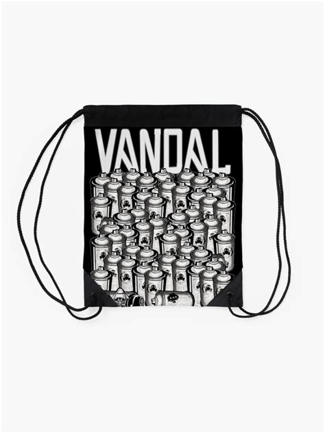 "VANDAL and SPRAY CANS pattern" Drawstring Bag for Sale by vic4U ...