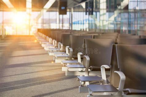 Photo of Empty Boarding Gate in Airport Stock Photo - Image of boarding, holiday: 179447428