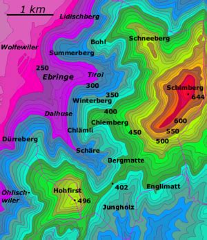 Colored Topographic Map | Map, Topographic map, Earth science