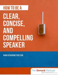 How to Be a Clear, Concise, and Compelling Speaker Free Tips and Tricks Guide