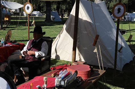 Civil War Reenactment Fresno California | Arts & Entertainment Stock ...