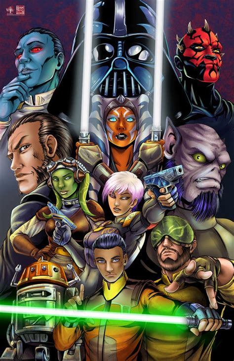 Star Wars Rebels by TyrineCarver on DeviantArt