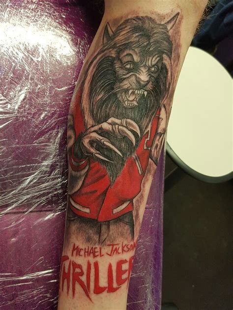 MJ Thriller Werewolf Tattoo Stage 1 | Werewolf tattoo, Body art tattoos ...