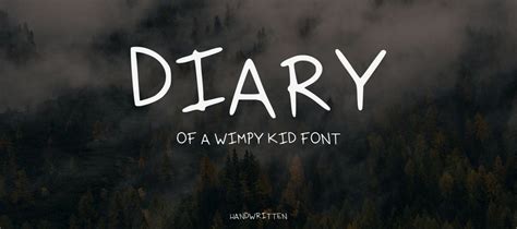 Diary Of A Wimpy Kid Font Download | Free Font.Download