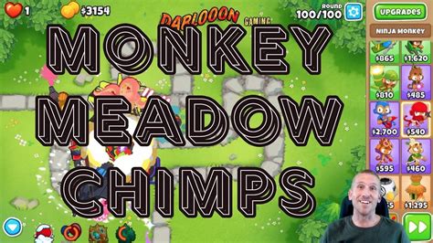 Bloons TD 6 - Monkey Meadow CHIMPS Walkthrough - YouTube