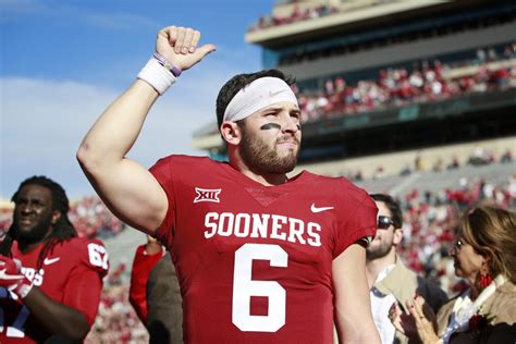 Look: Oklahoma Football Reacts To The Baker Mayfield Trade - The Spun