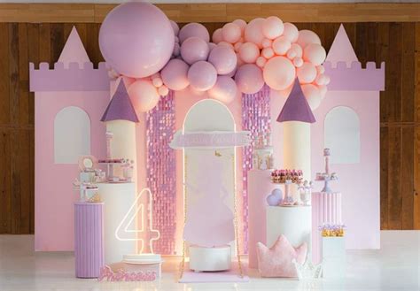 Princess Birthday Party Ideas | Photo 1 of 16 | Princess theme birthday, Princess theme party ...