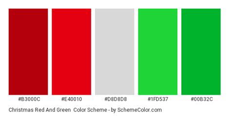 Christmas Red And Green Color Scheme » Christmas » SchemeColor.com